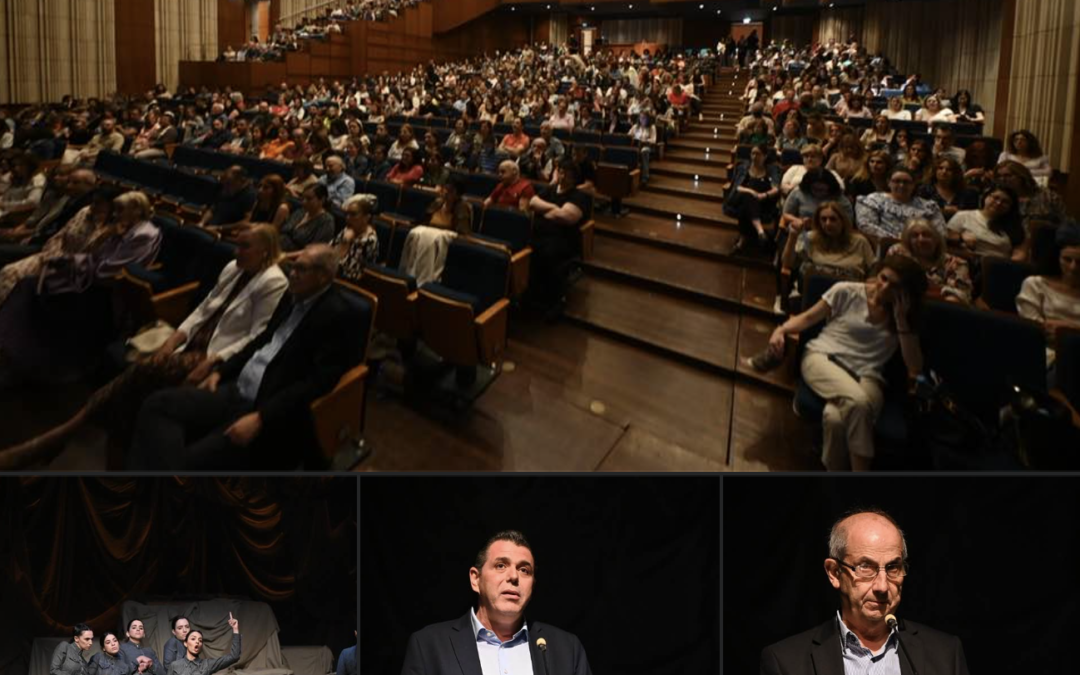 Χαιρετισμός Προέδρου – Φόνισσα Παπαδιαμάντη – Δημοτικό Θέατρο Στροβόλου